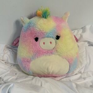Kellytoy Squishmallow Fuzzmallow Paisley the Pegasus RARE